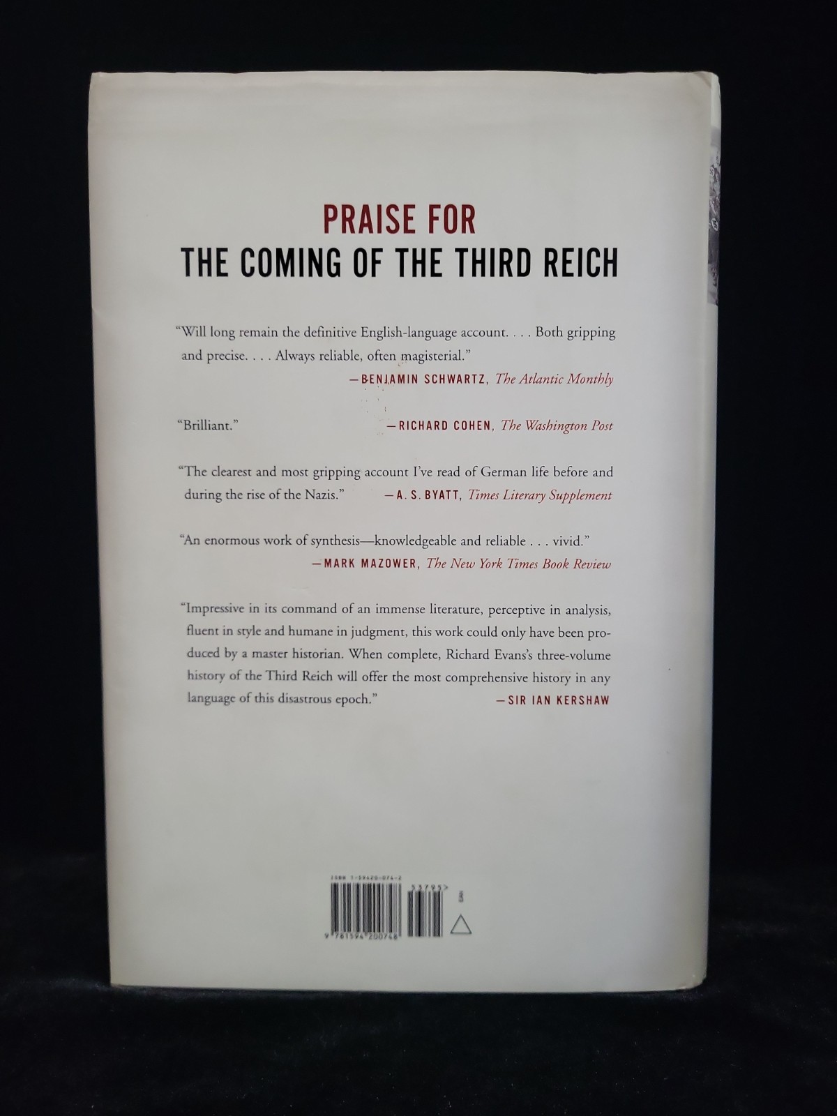 Third Reich in Power, 1933-1939 by Richard J. Evans 2005 HCDJ 1st Ed Illustrate