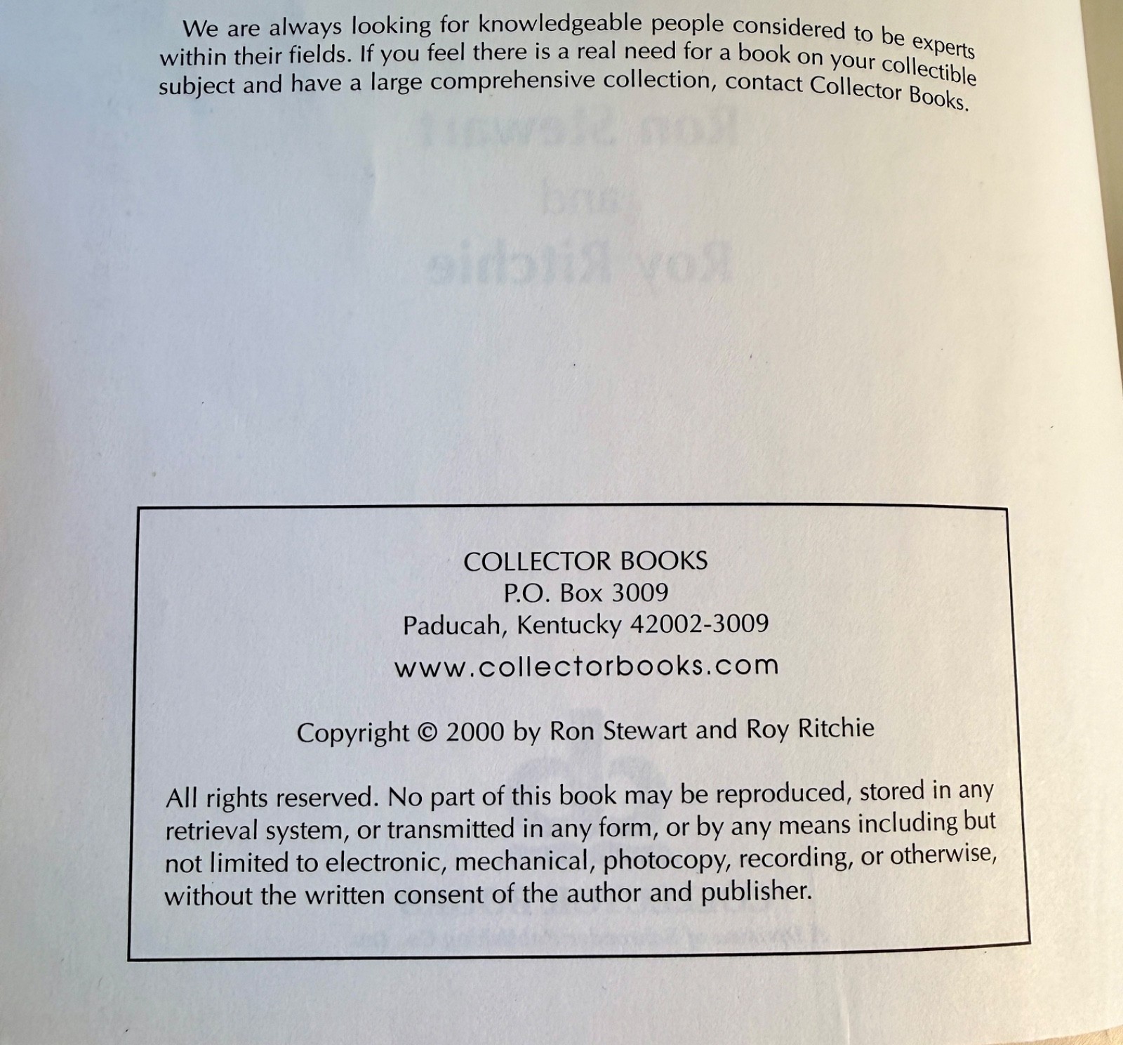 BIG BOOK OF POCKET KNIVES Identification & Values PB, Ron Stewart, Roy Ritchie