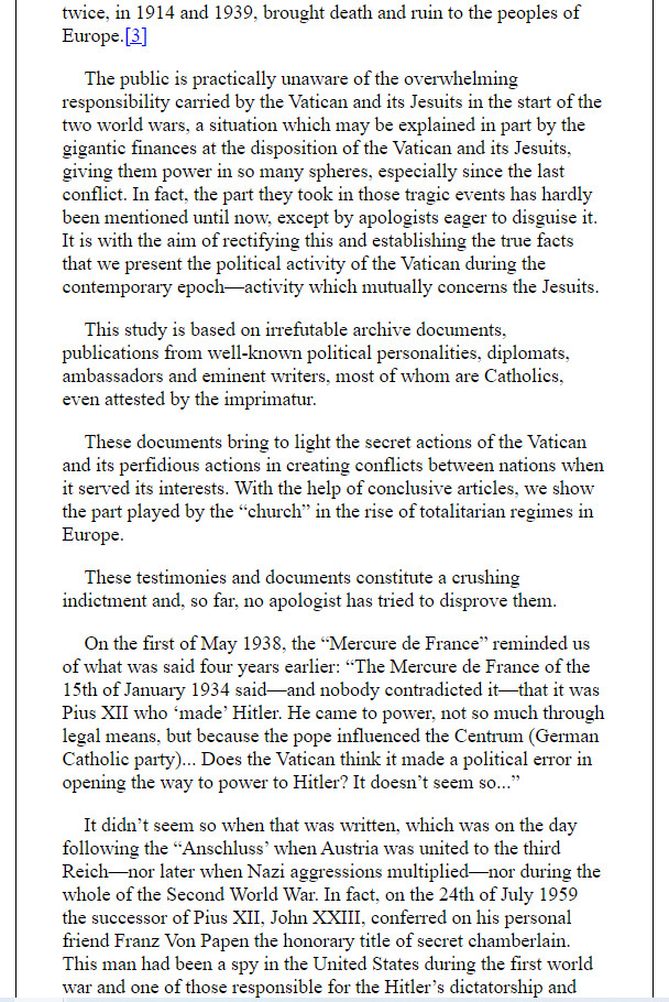 THE SECRET HISTORY OF THE JESUITS | EDMOND PARIS | CHICK PUBLICATIONS