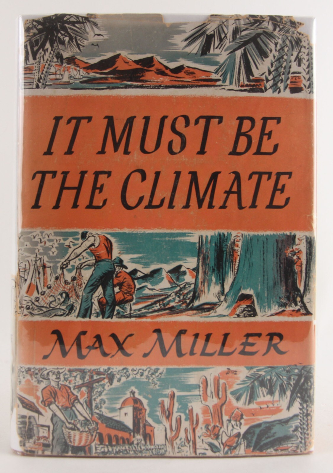 1940-1941 1st Edn Max Miller Books on San Diego 1 Signed (Harbor of the Sun) LOT
