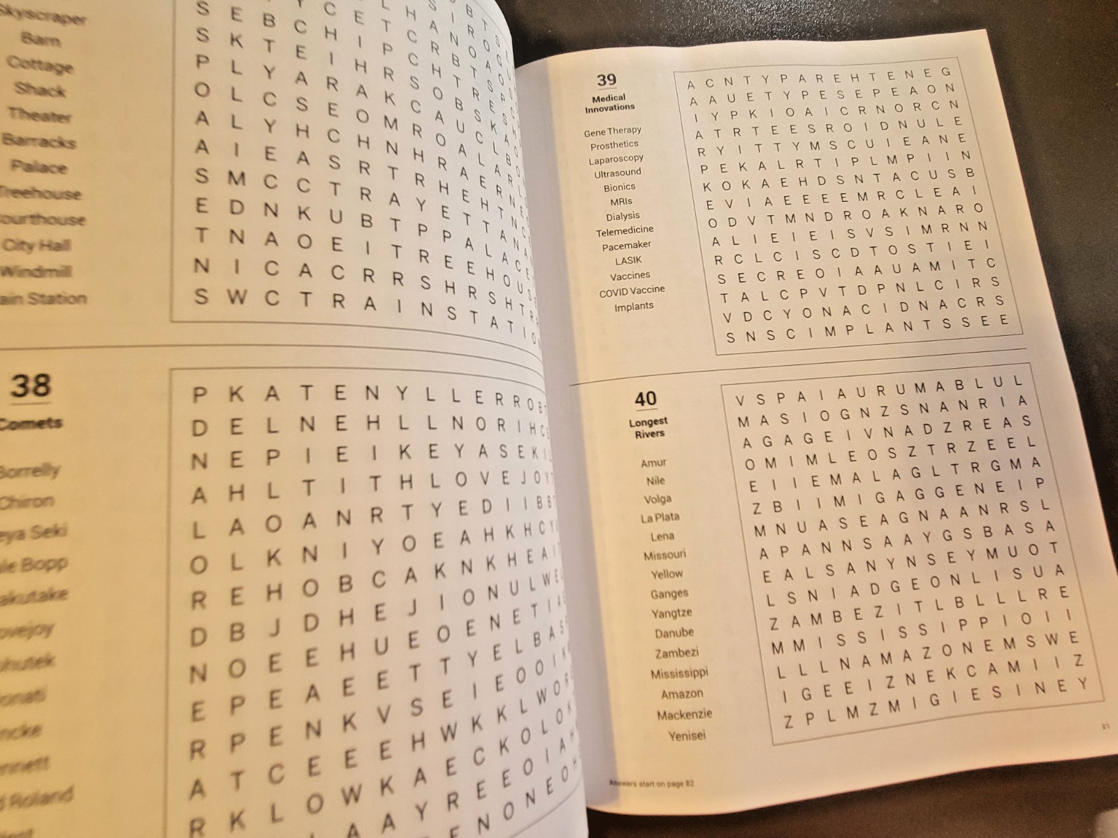 Word Search-Games To Challenge & Soothe – LA Times Special Edition – 162 Puzzles