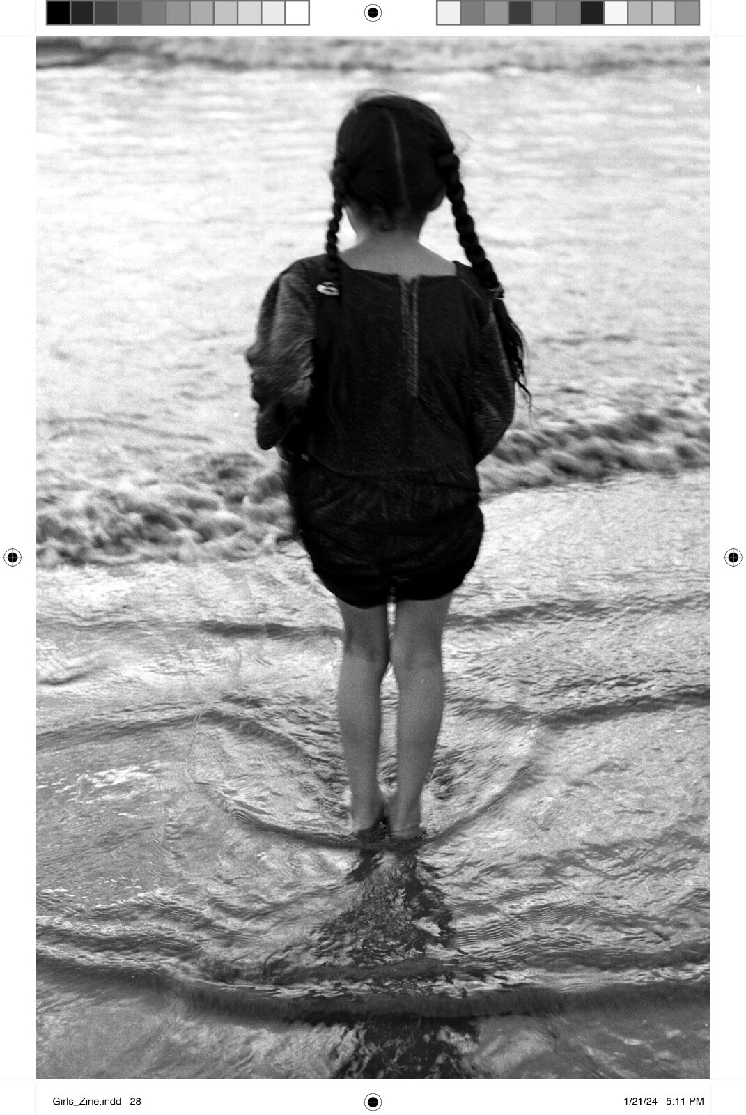 Stephen Shames – GIRLS Zine – 28 pages – 5.5 x 8.5 inches vertical