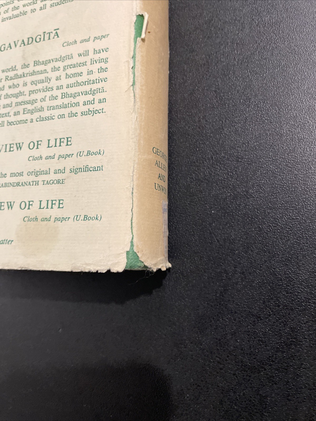 Outlines Of Indian Philosophy – M Hiriyanna 1967 HC/DJ