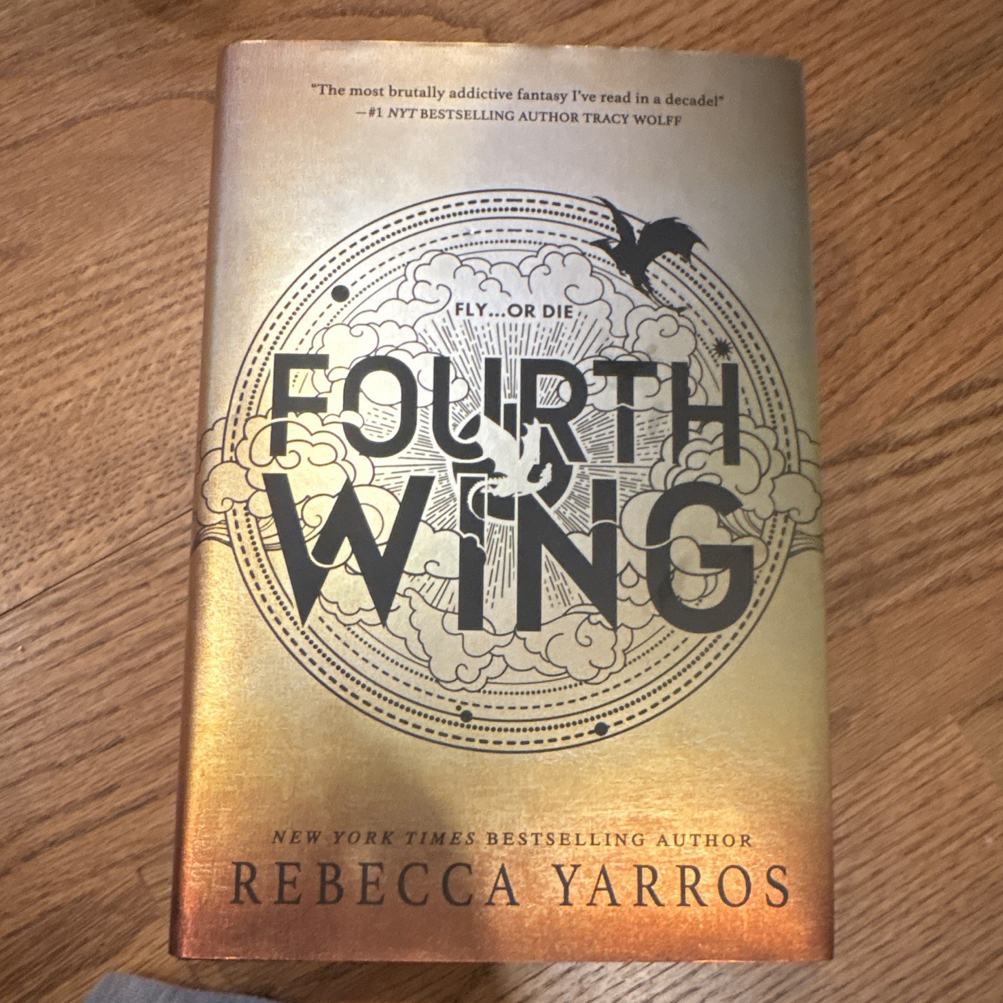 Rebecca Yarros Fourth Wing HC 2023 The Empyrean Ser. Fantasy w/ Dust Jacket