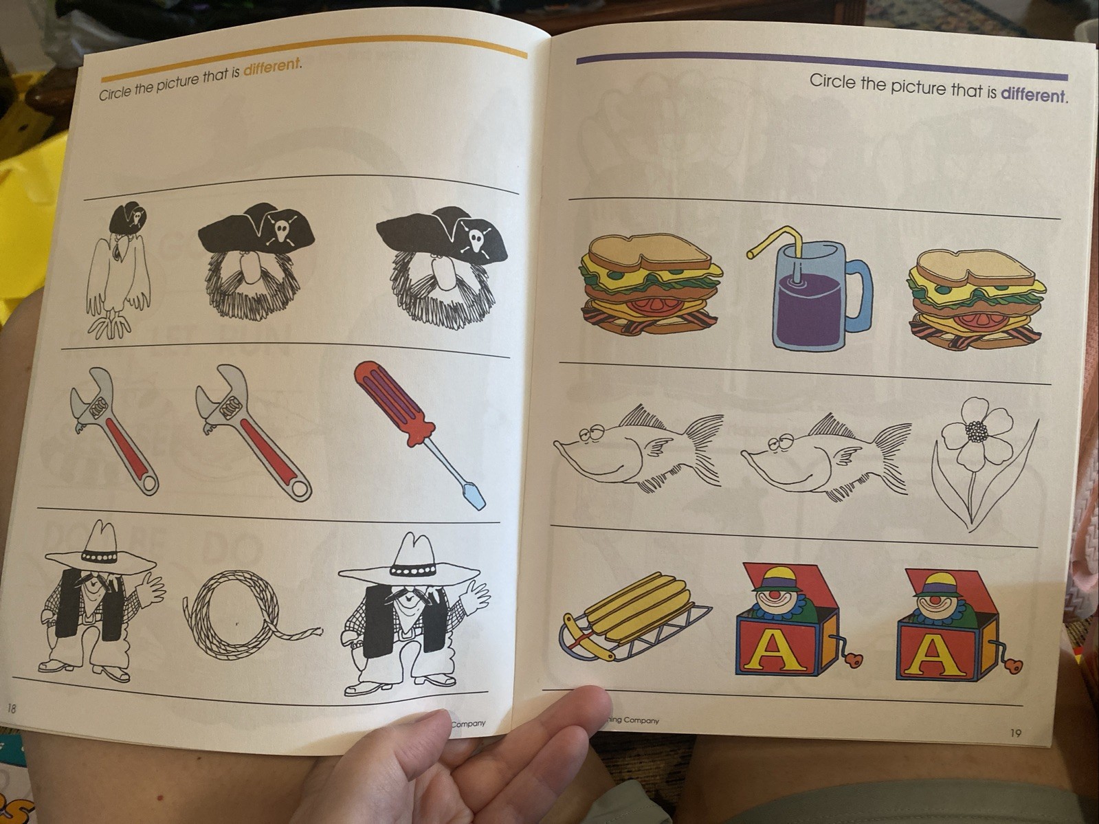 Same Or Different: Barbara Gregorich (1996, School Zone Publishing) Home School