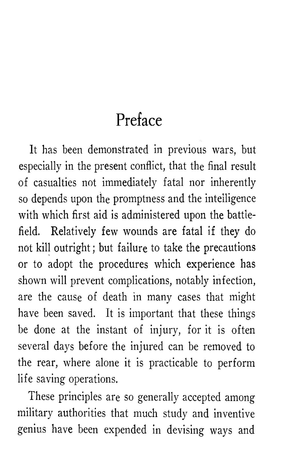 First Aid For The Trenches “1917” 92 Pages