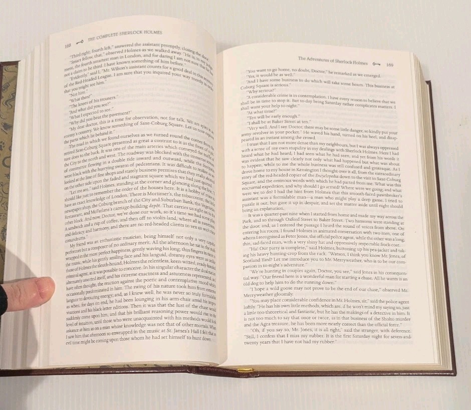 THE COMPLETE SHERLOCK HOLMES Leather Bound Collectible Edition Barnes & Noble