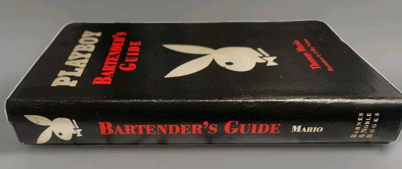 Playboy Bartender’s Guide Thomas Mario Illustrations By LeRoy Neiman Book