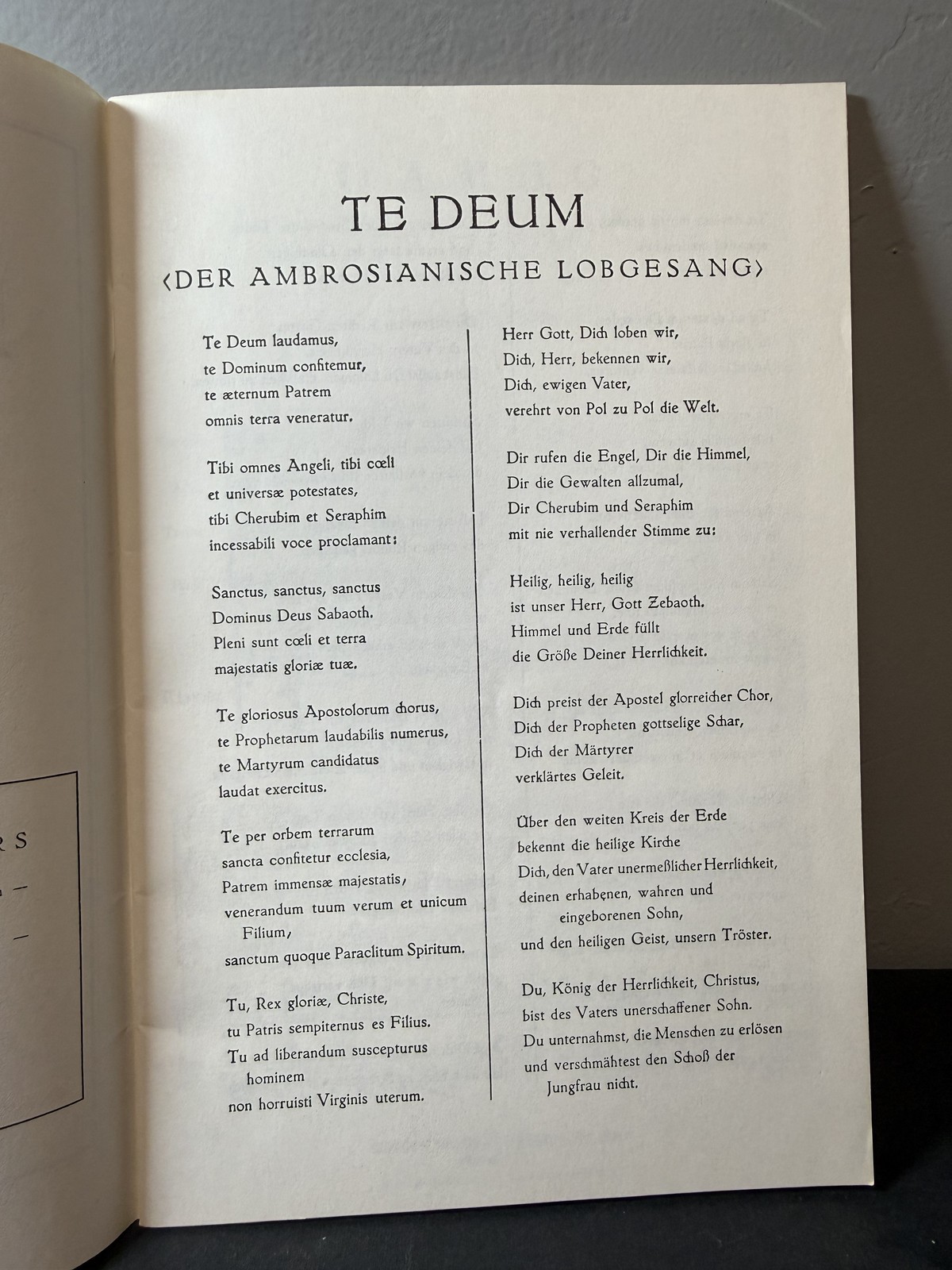 Anton Bruckner: Te Deum – Choral Score for Soli, Chorus & Orchestra Kalmus K