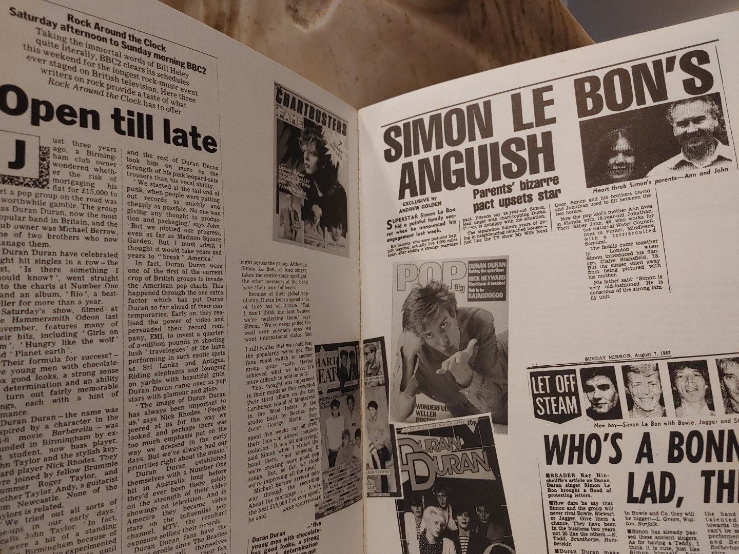 Duran Duran Scrapbook 2 Vintage 1983