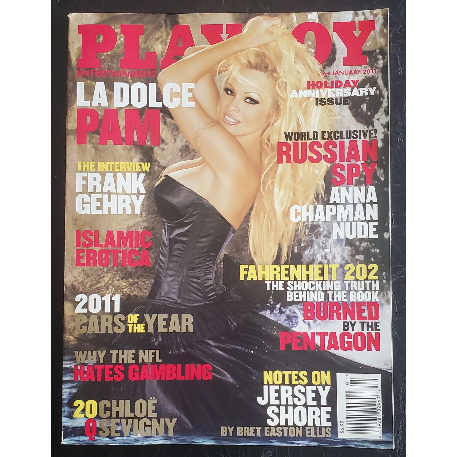 PLAYBOY – January, 2011 PAMELA ANDERSON (Playmate ANNA SOPHIA BERGLUND)