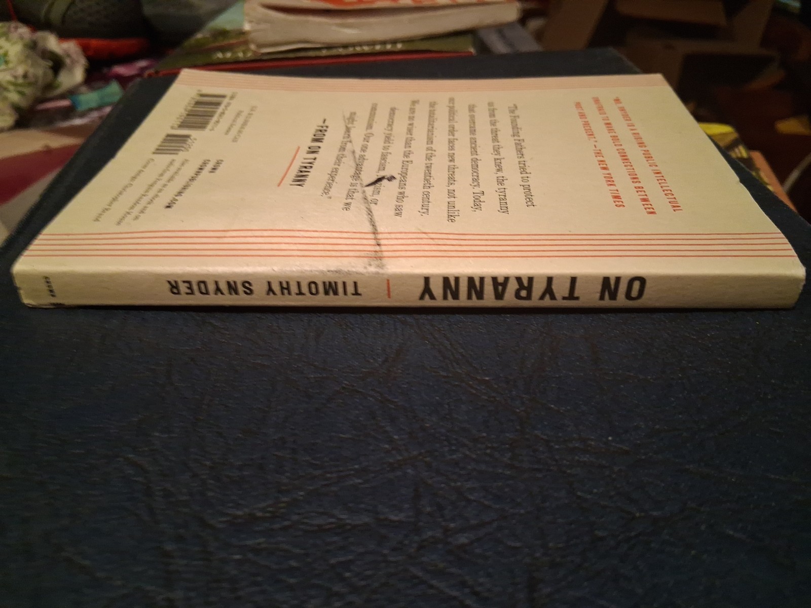 On Tyranny: Twenty Lessons from the Twentieth Century by Snyder, Timothy