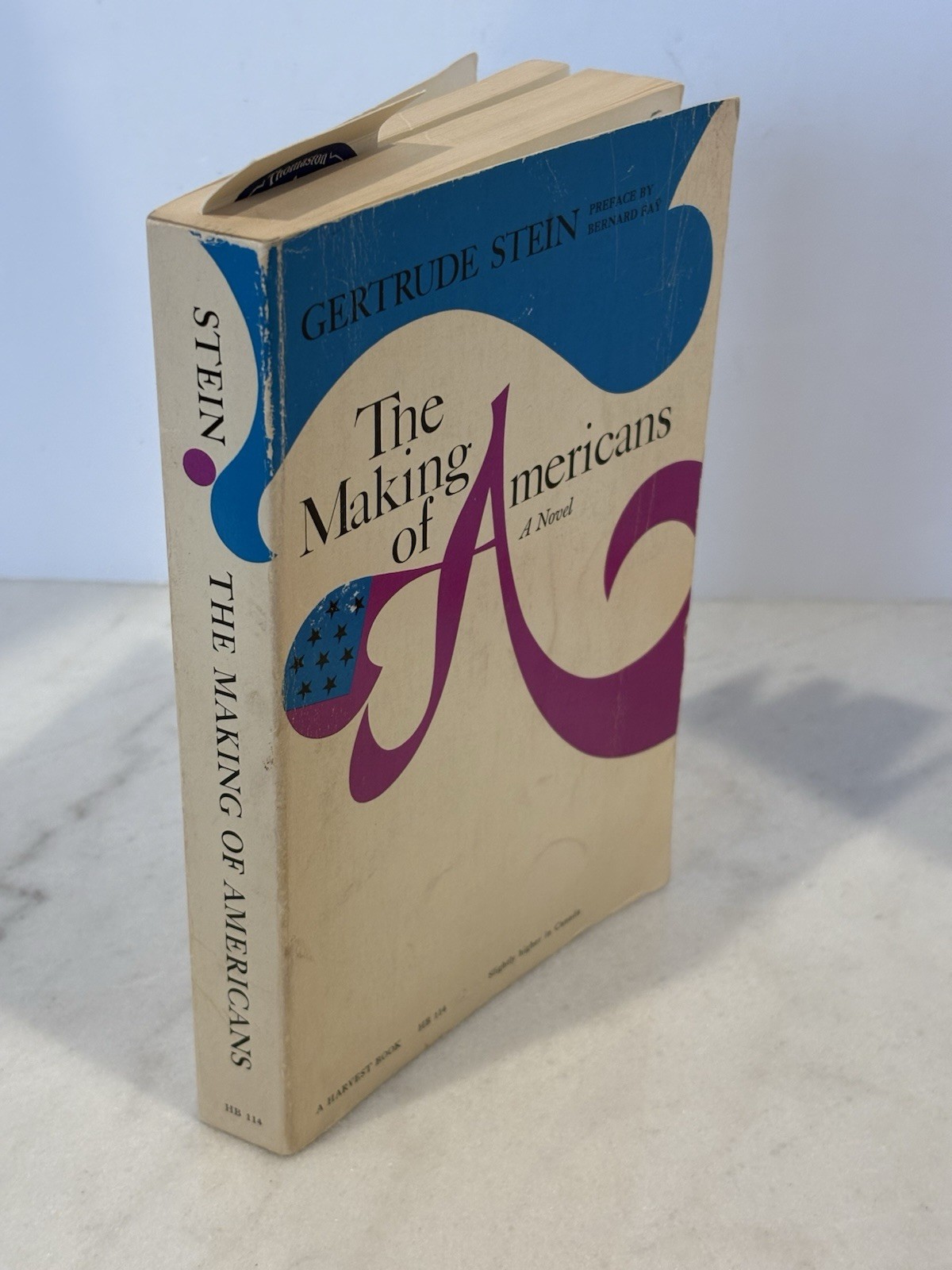 Gertrude Stein The Making of Americans Paperback Harvest Book 1962 3rd Printing
