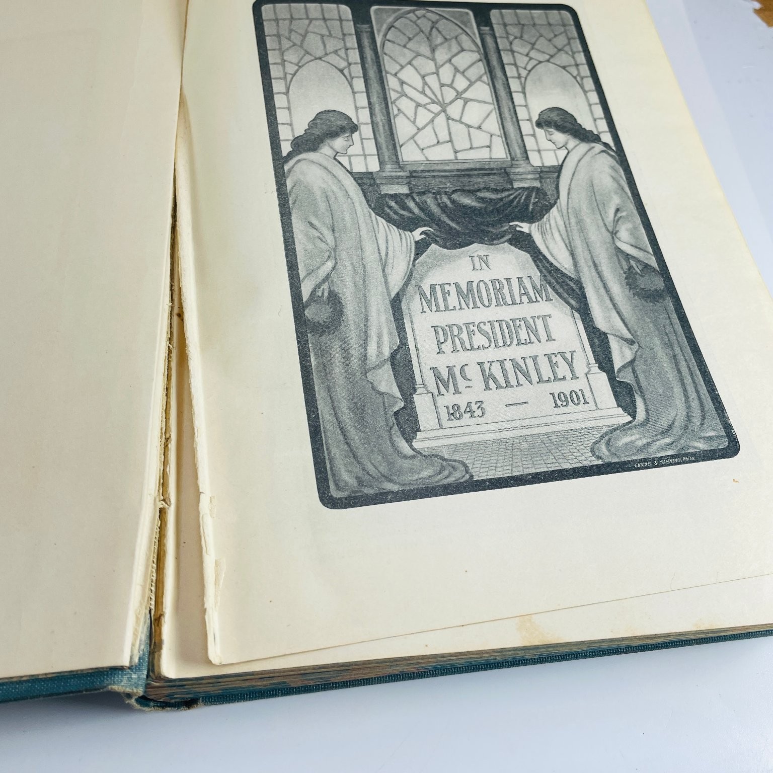 Memorial Life of William McKinley Townsend 1901 Illustrated Biography History