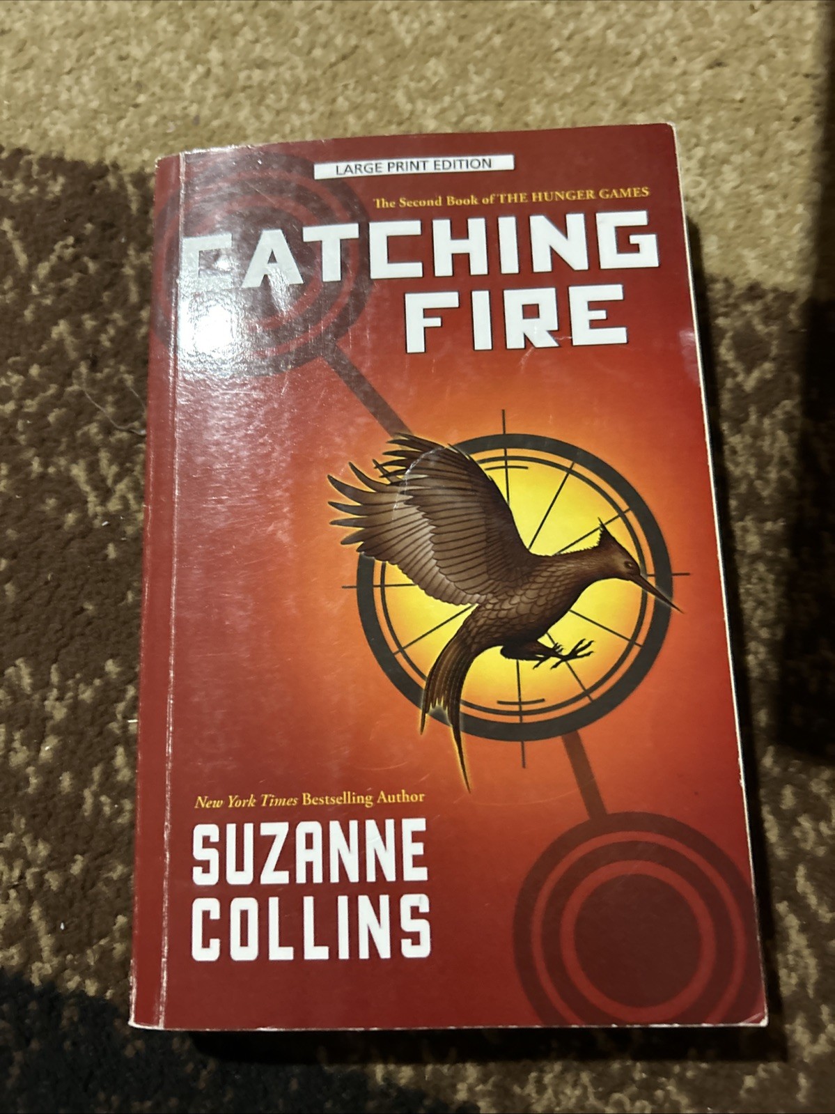 Catching Fire by Suzanne Collins (2012, Trade Paperback)