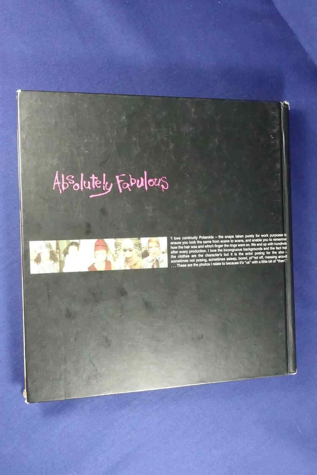 ABSOLUTELY FABULOUS CONTINUITY Jennifer Saunders 2001 HARDCOVER PHOTO BOOK