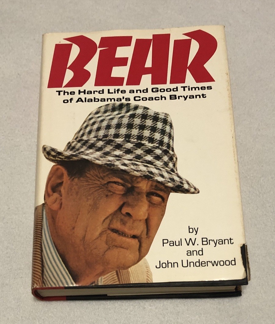 Bear by Paul W. Bryant, 1974, 2nd Printing, Signed