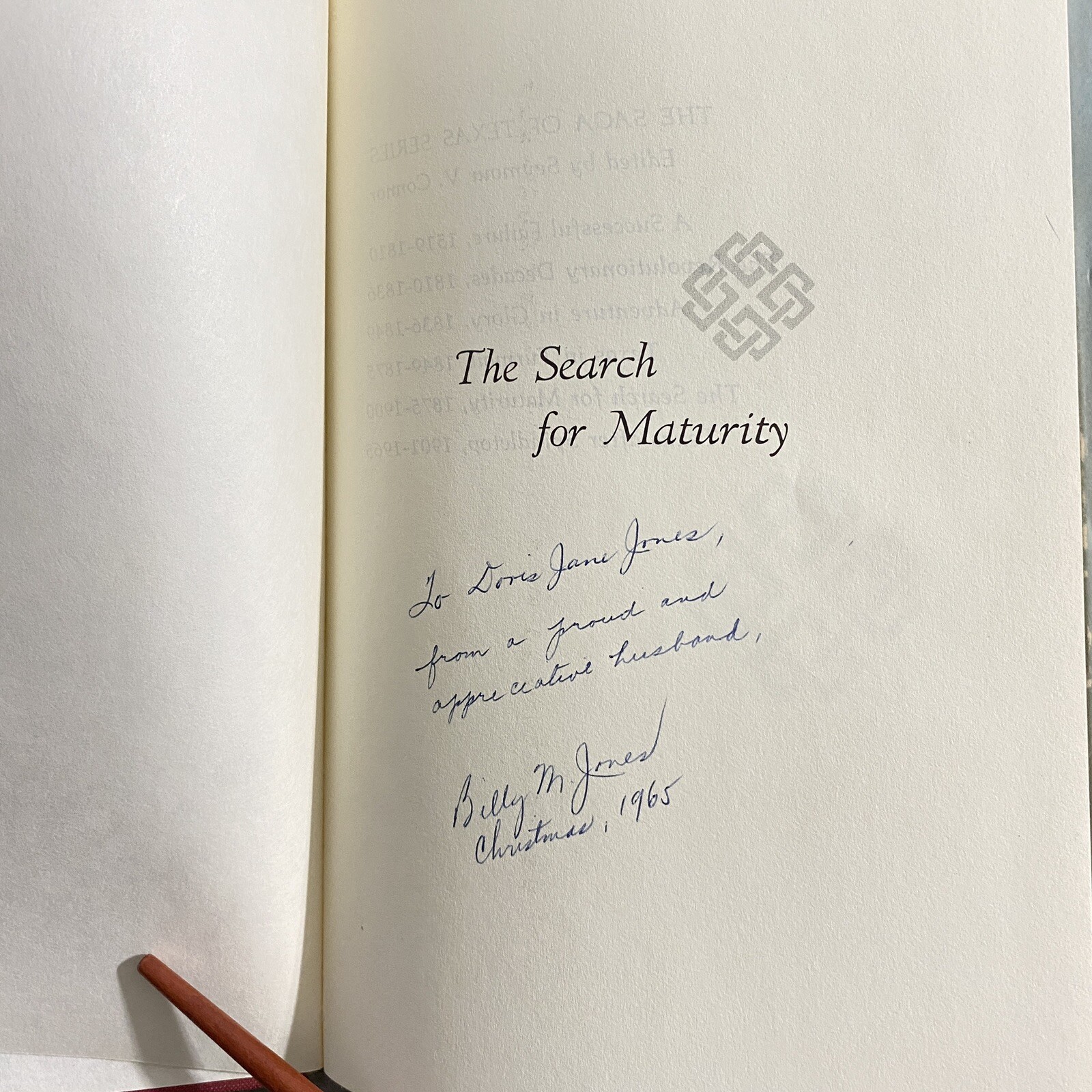 The Saga of Texas Series 1965 Steck-Vaughn Set (Missing 1 Volume) Signed Texana