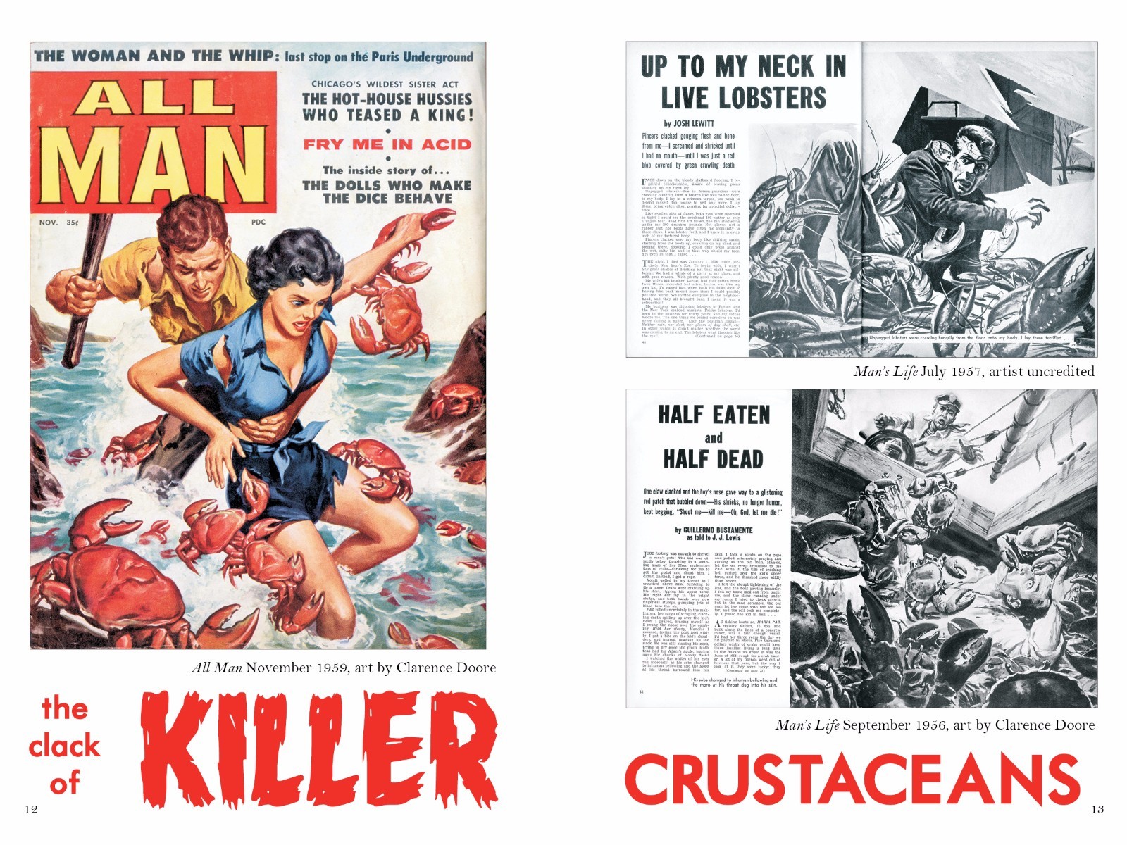 “I WATCHED THEM EAT ME ALIVE” Softcover Edition, signed & shipped by the Editor