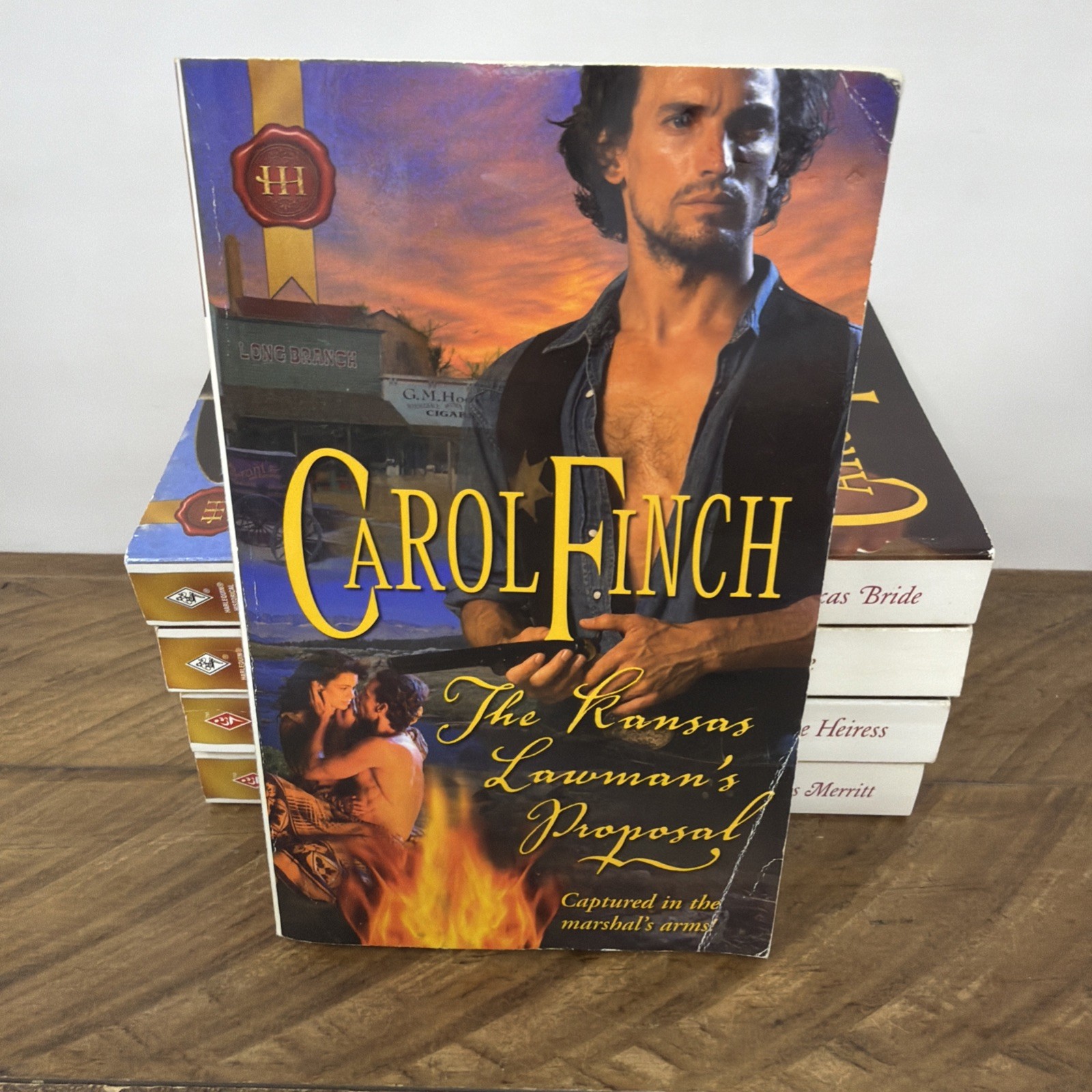 Harlequin Historical Western Romance Lot 5 Paperback Cowboy 2010-11