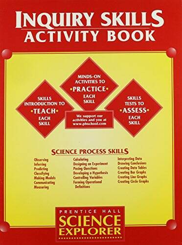 Science Explorer: Inquiry Skills- Activity Book – Paperback – GOOD
