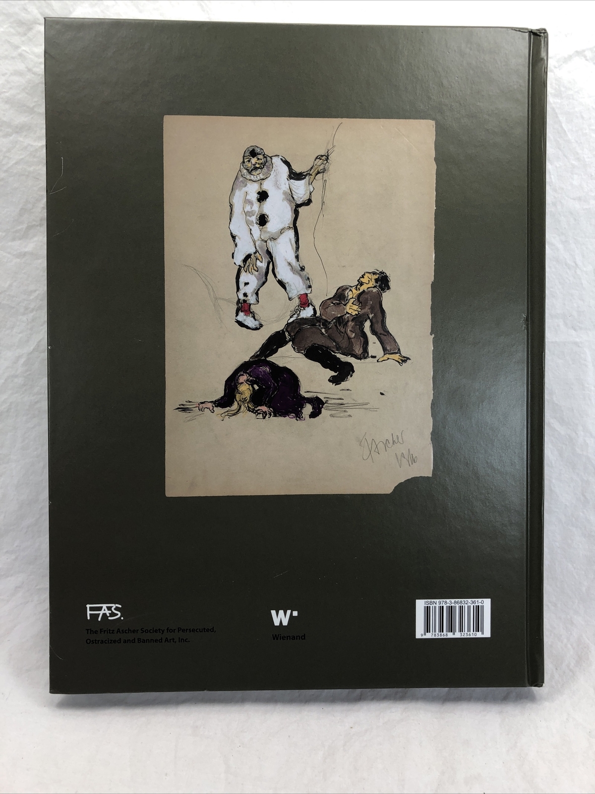 The Expressionist Fritz Ascher Leben Ist Gluhn Art Book English & German Hardcvr