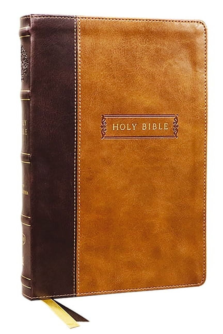 KJV Holy Bible with Apocrypha and 73,000 Center-Column Cross References,…