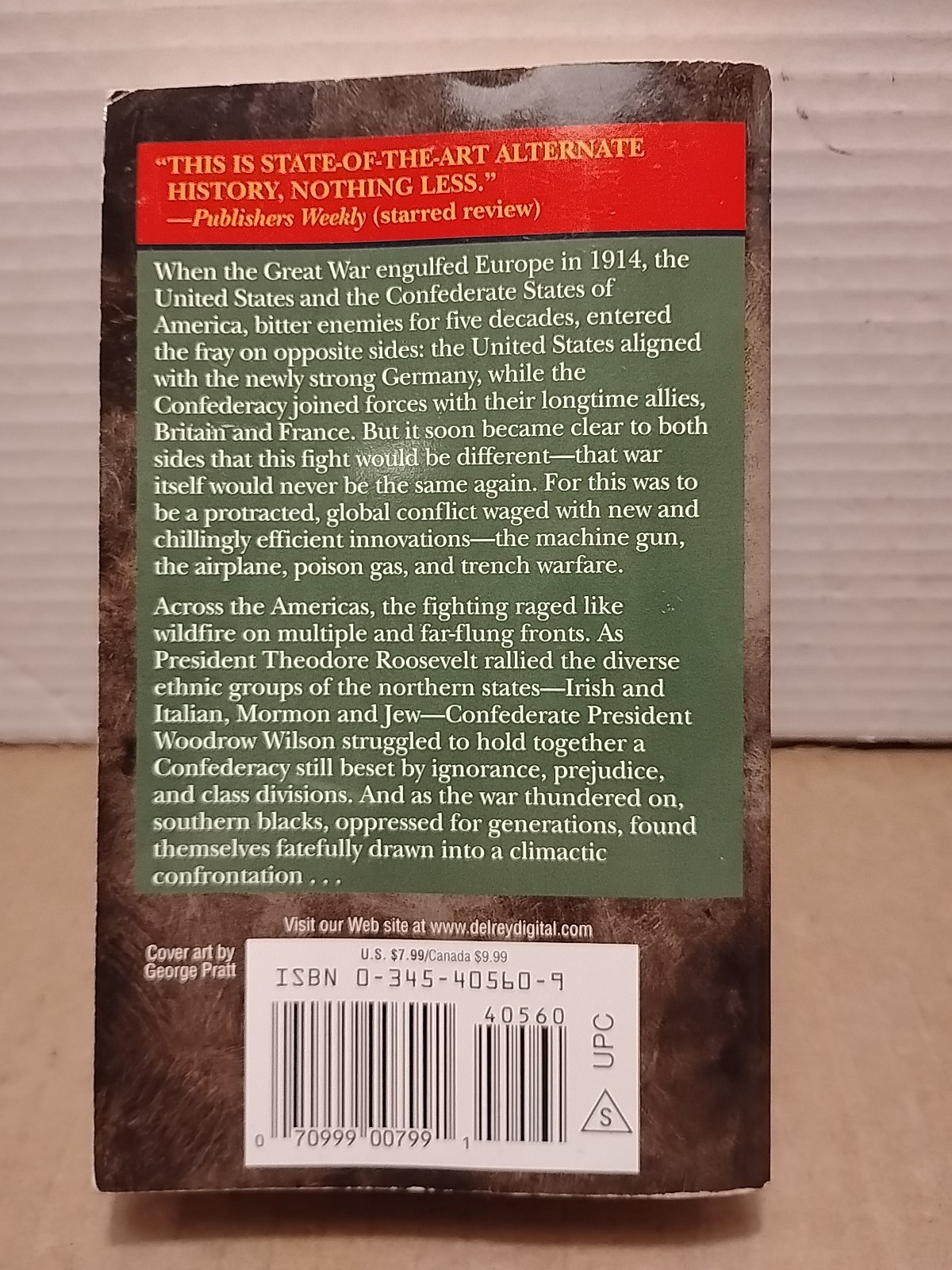 Harry Turtledove : The Great War Series – Vols. 1 to 3 – Complete in Paperback