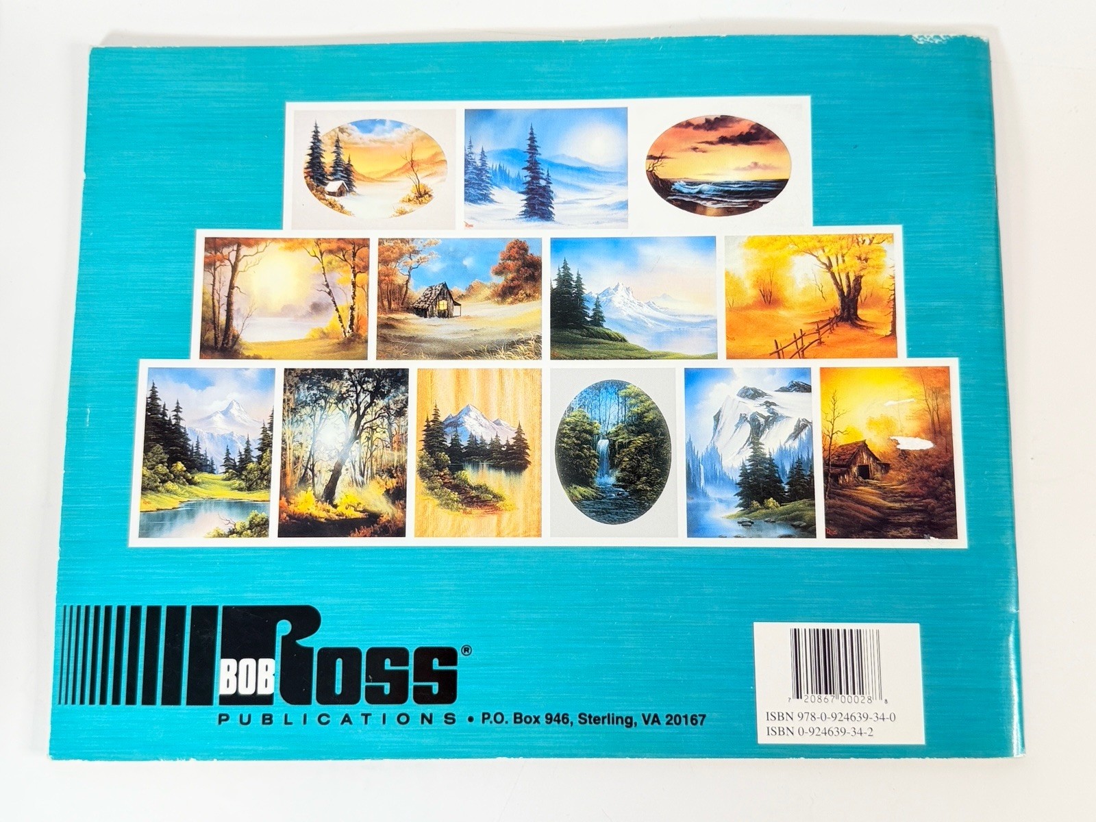 Bob Ross Joy of Painting 6 Book Set Vol 24 25 26 28 29 31 & DVD Autumn Stream
