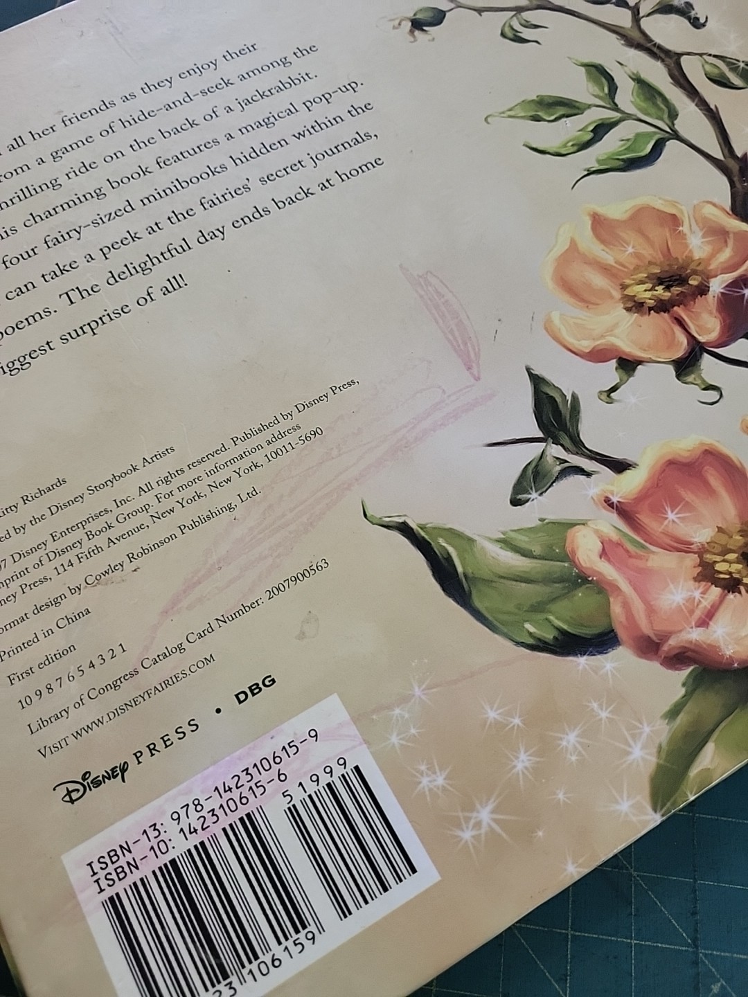 Pixie Hollow Pop-Up by Kitty Richards and Disney Books 2007 Hc “SEE PHOTOS”