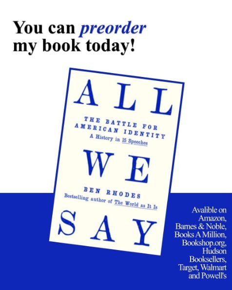 All We Say The Battle for American Identity: A History in 15 Speeches