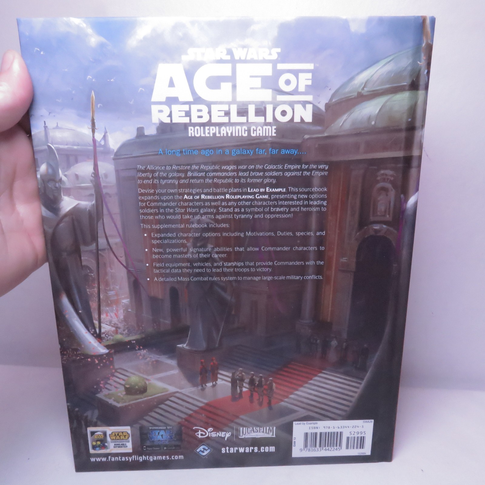 Star Wars: Age of Rebellion Lead by Example : Age of Rebellion RPG