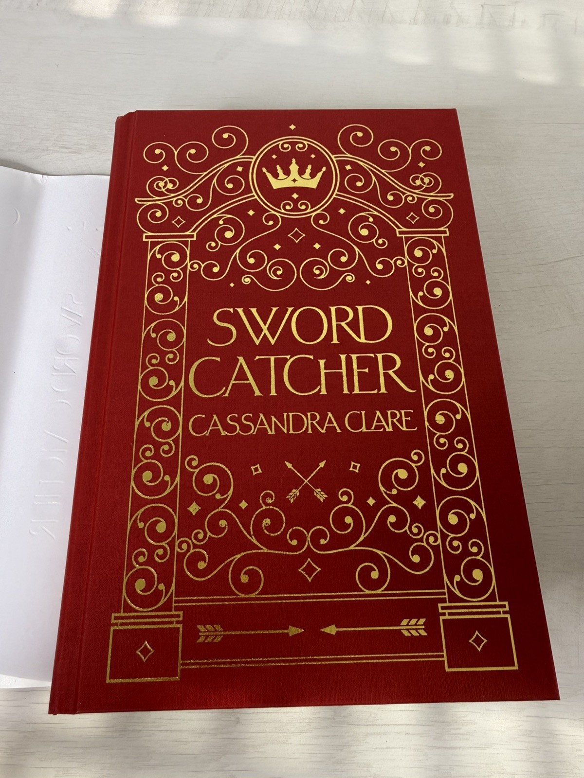 FairyLoot Exclusive Edition Sword Catcher by Cassandra Clare SPRAYED EDGES