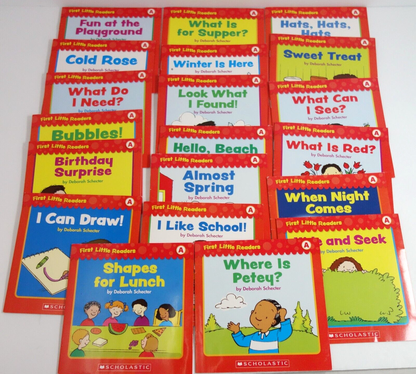 Scholastic First Little Readers Level A Lot of 20 Learn to Read Emergent Reader