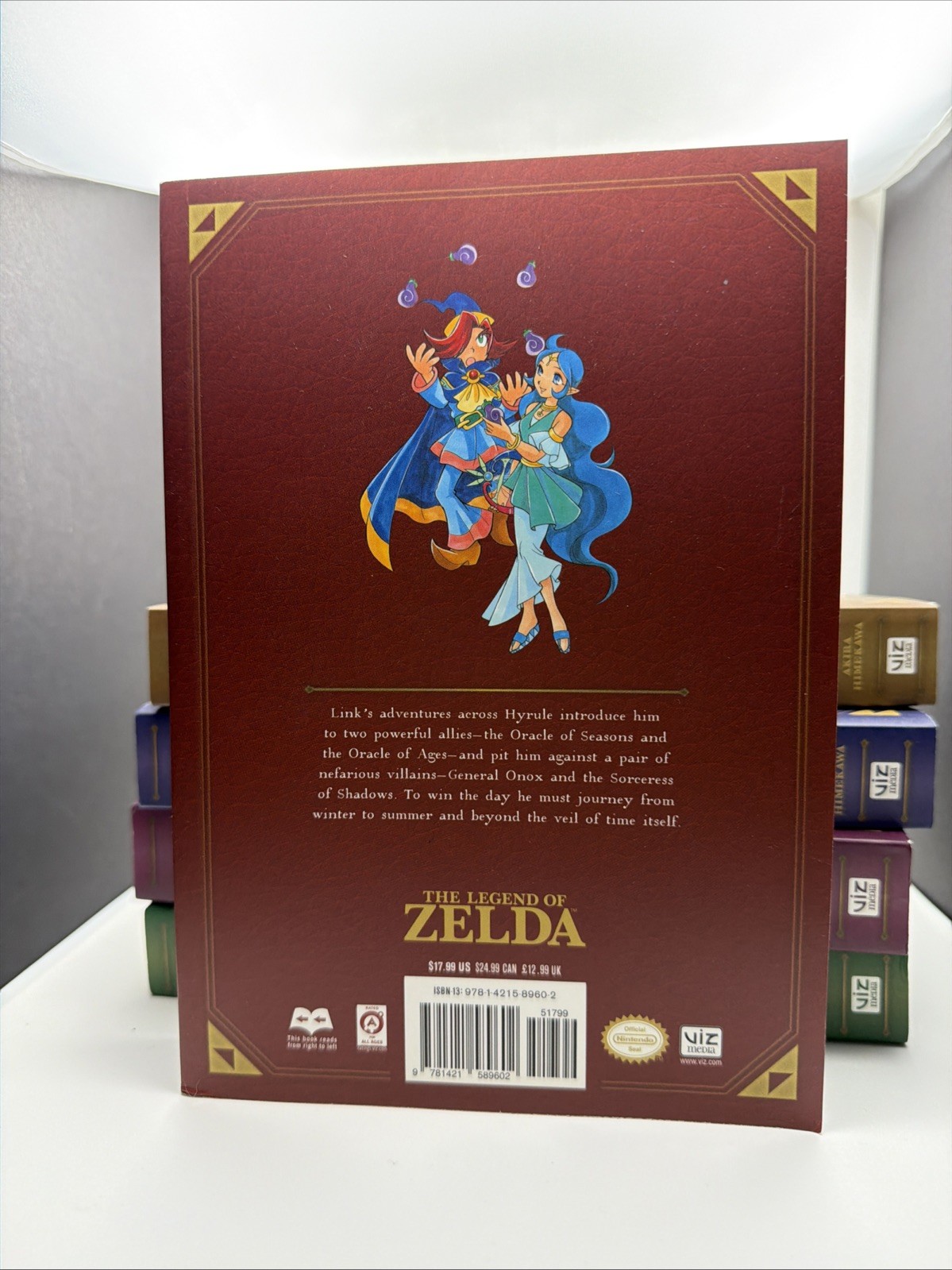 The Legend Of Zelda Legendary Edition 5 Book Set