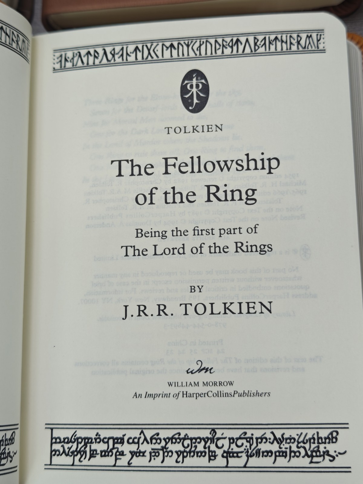 4 Book Boxed Set J.R.R TOLKIEN: HOBBIT & LORD OF THE RINGS – Leather Pocket Size