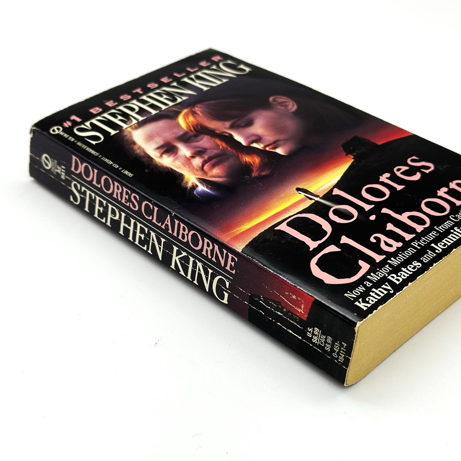 Stephen King Dolores Claiborne PB Book First Signet Print 1993 GUC SHIPS FREE