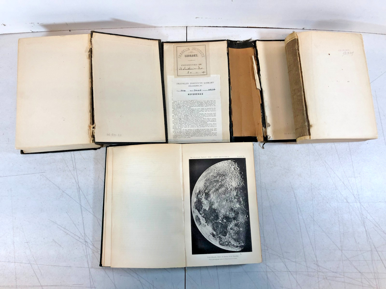 Annual Report Of The Smithsonian Institution, 13 v., Ex-library,1868-1899,ESet-6