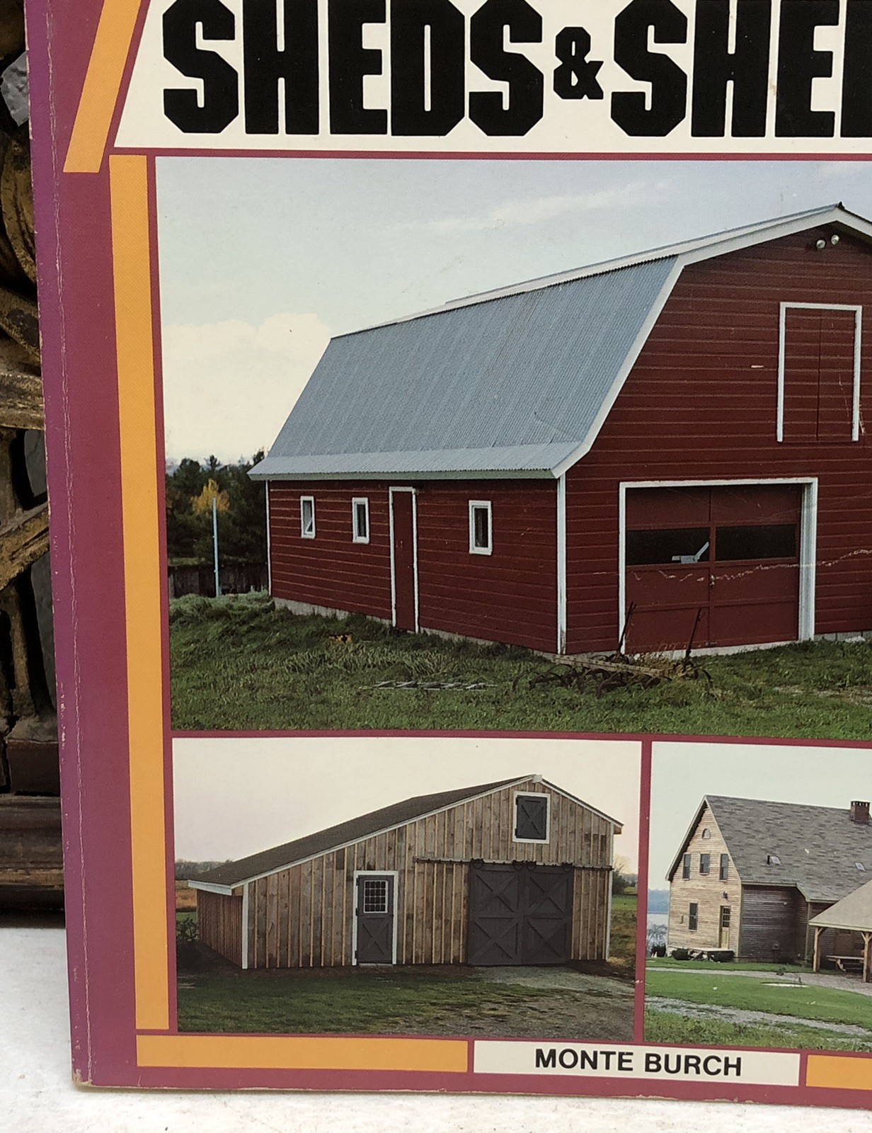 Building Small Barns, Sheds & Shelters 1983 Burch Plans Specs Photos