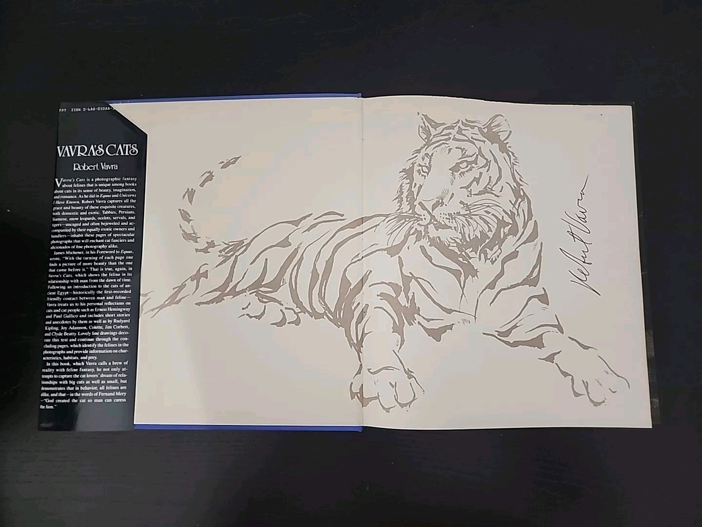 Vavra’s Cats by Robert Vavra (1986, HC VG 1ST ‘FLAT SIGNED’