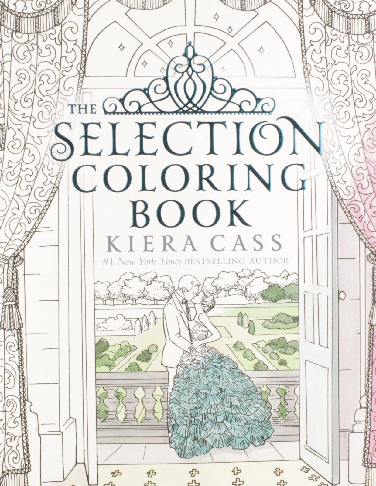 The Selection Coloring Book – paperback Cass, Kiera|Flor, Martina
