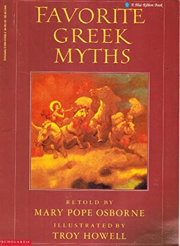 Favorite Greek Myths by Osborne, Mary Pope Book Book The Fast Free Shipping