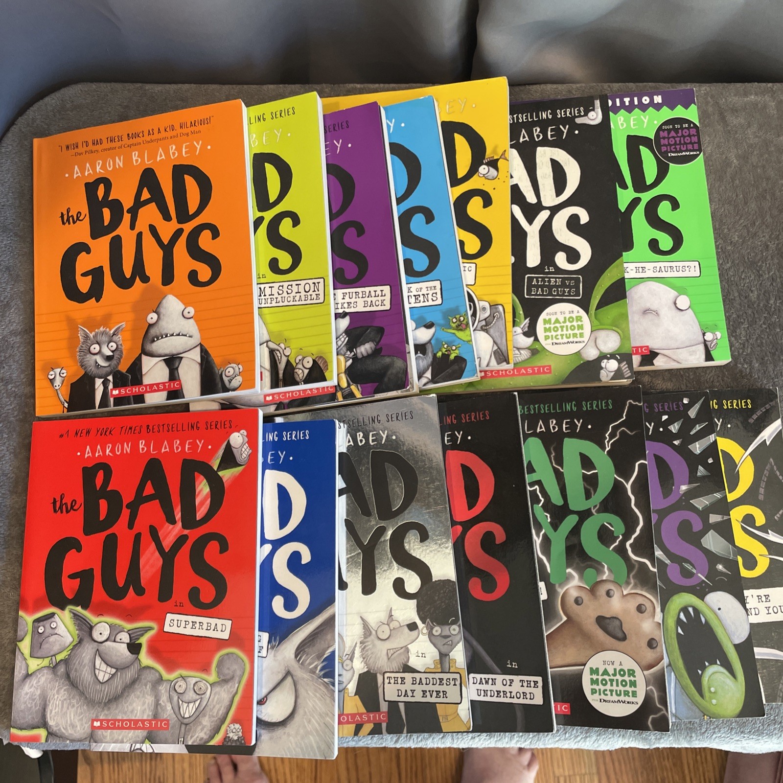 The Bad Guys Series Lot of 14 By Aaron Blabey Illustrated PB Preowned Great Cond