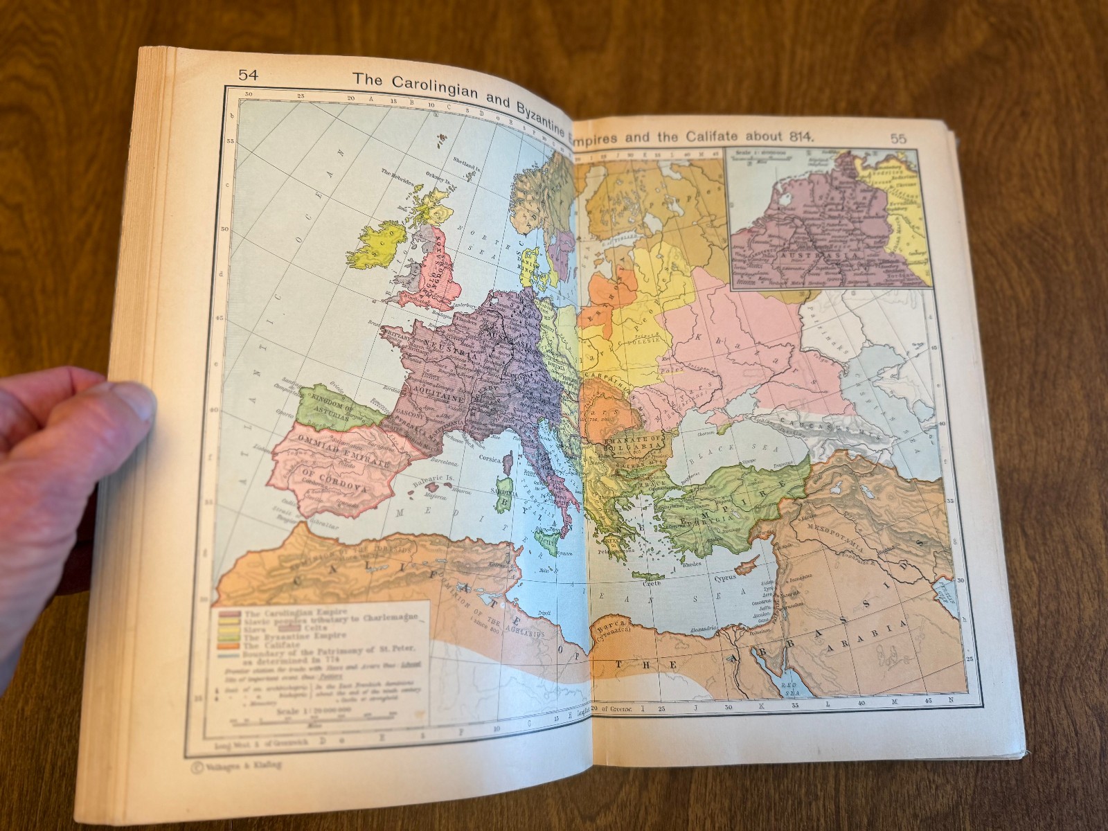 1929 Historical Atlas of World 7th ed.- 216 pgs. World Maps – William Shepherd