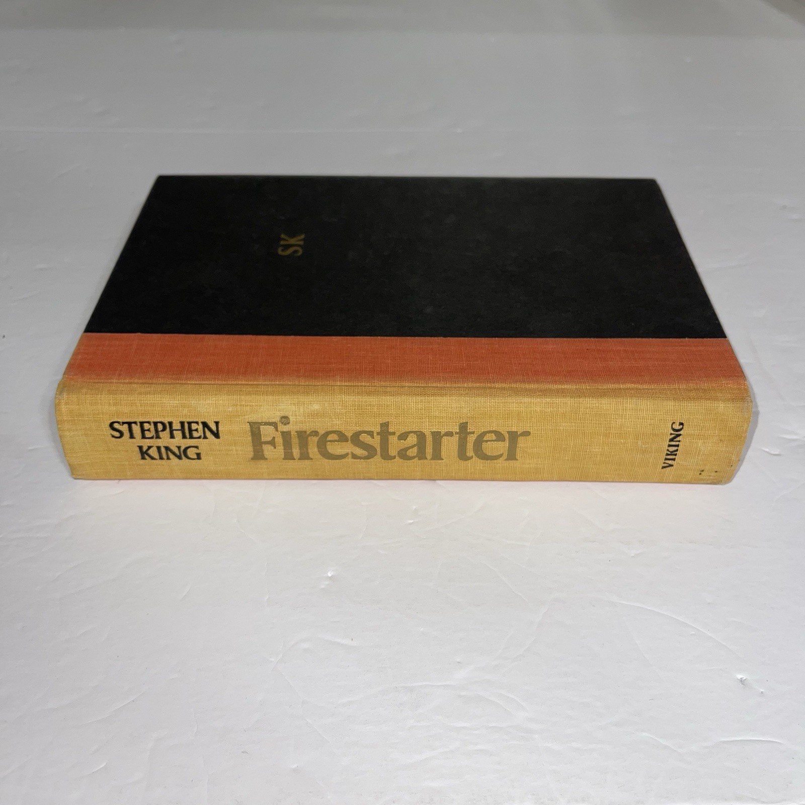 Steven King Fire Starter Book Hardcover 1st Ed 3rd Printing Viking Vintage 1980