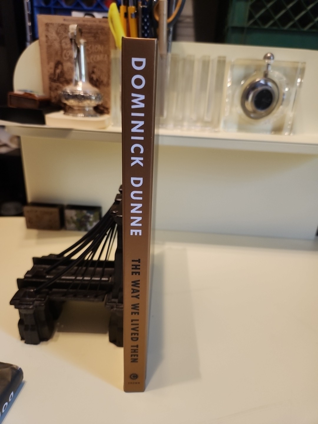 1999 1ST EDITION SIGNED BY AUTHOR DOMINICK DUMME THE WAY WE LIVED THEN HC BOOK