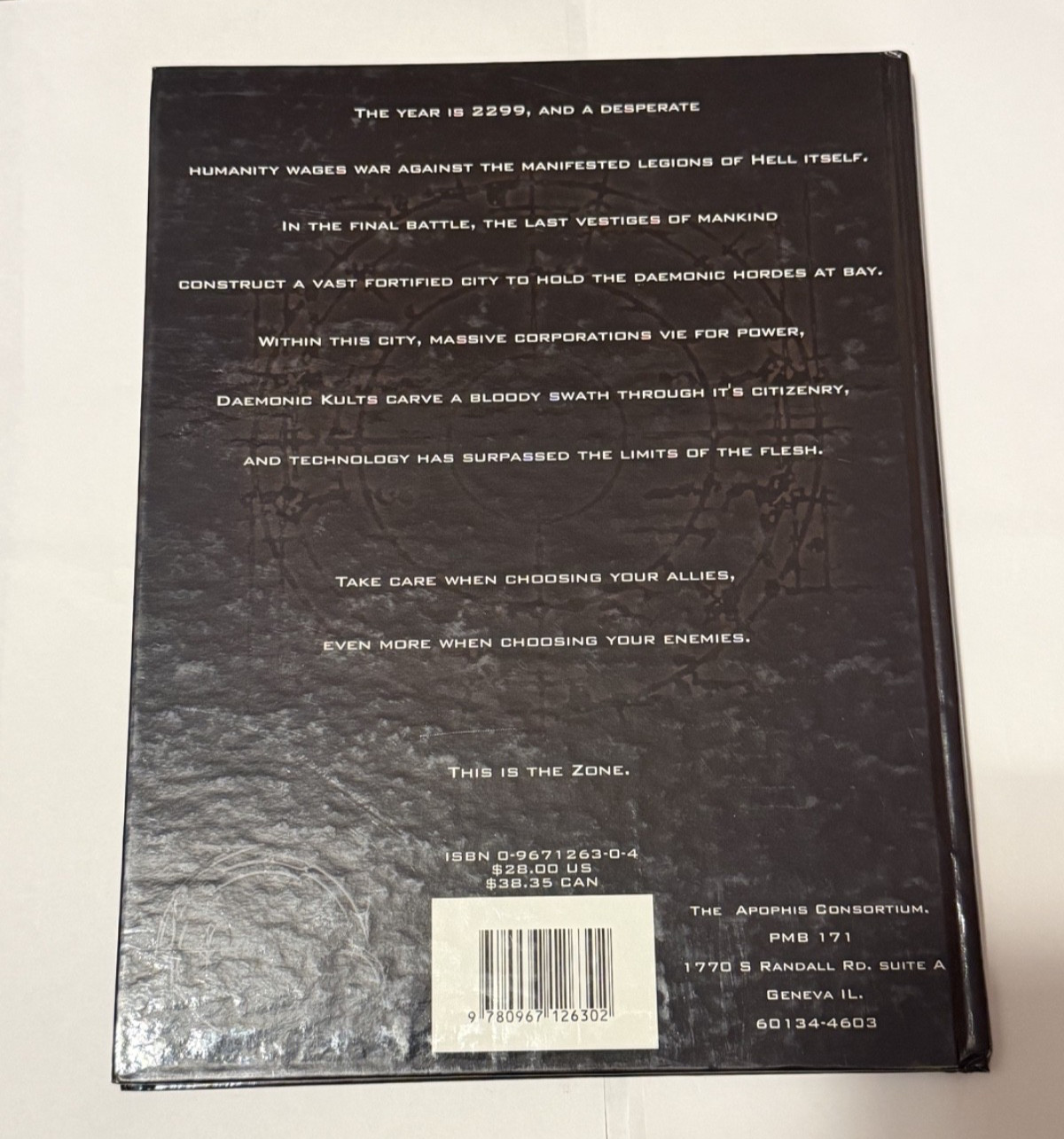 Obsidian: The Age of Judgement Micah Skaritka, Dav Harnish, Frank Nolan Generic