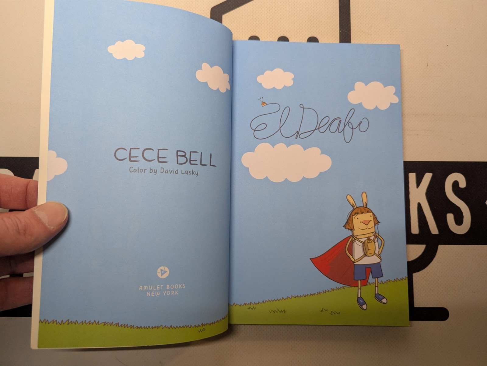El Deafo by Cece Bell 2014 Paperback Graphic Novel Newbery Book Comic Fun