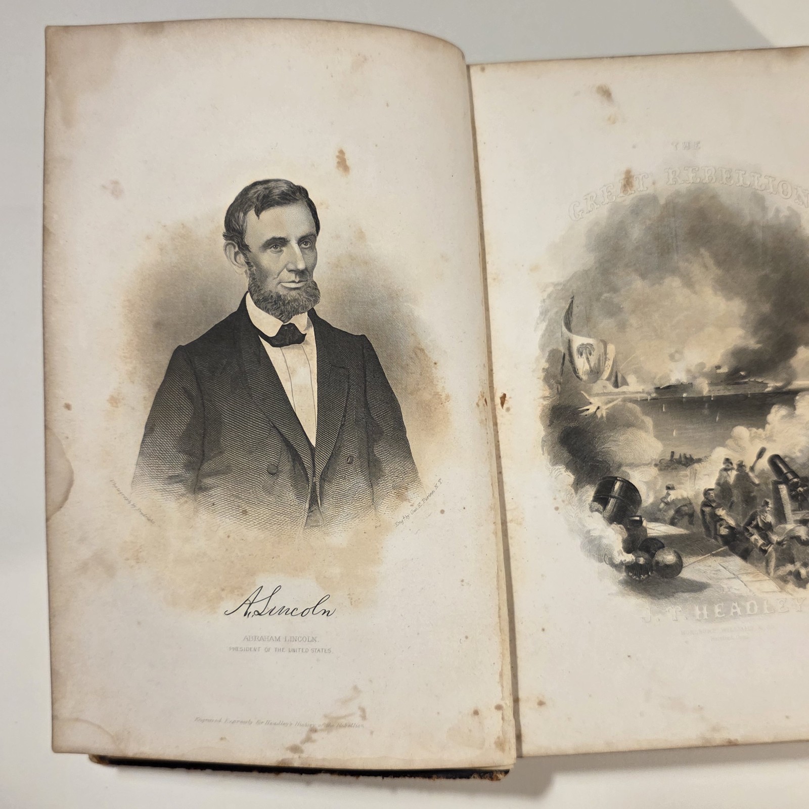 The Great Rebellion, A History of the Civil War in the United States 1863