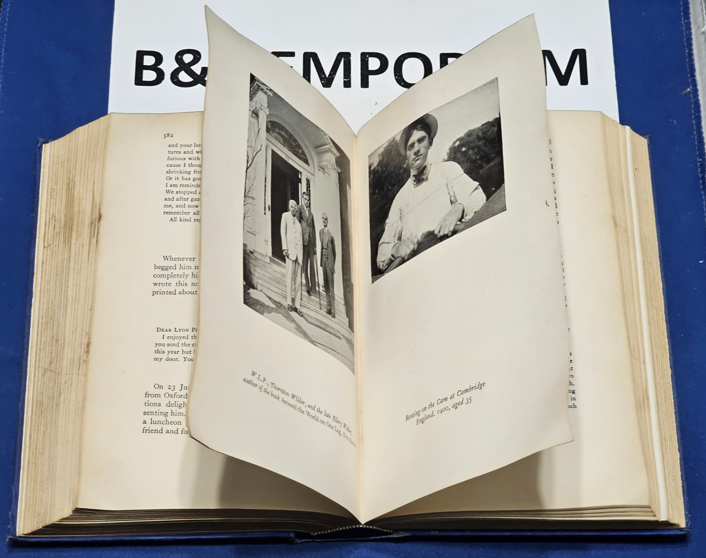 William Lyon Phelps – Autobiography With Letters – (1939) – Used Book